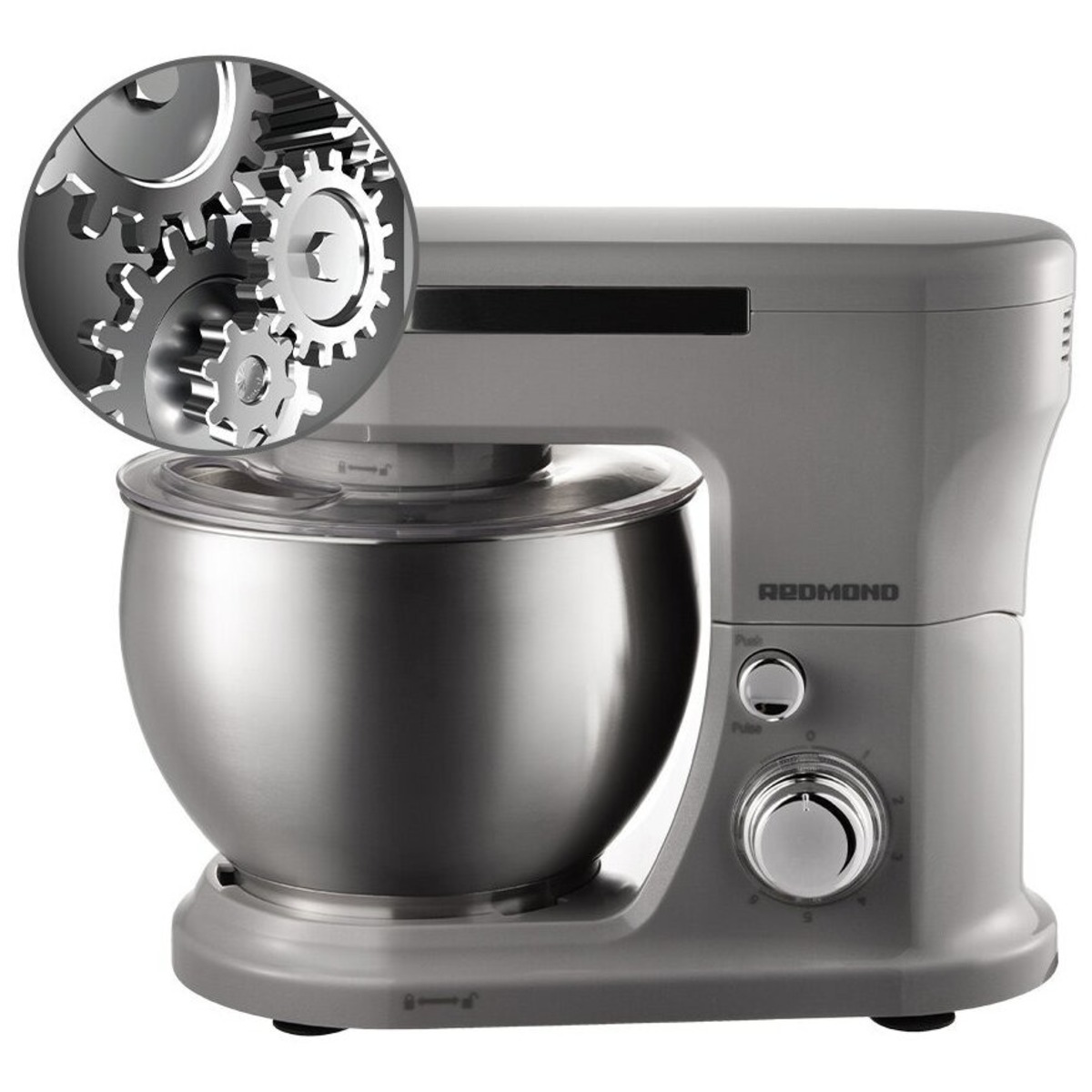 Миксер планетарный Redmond RFM-5382 (Цвет: Silver)