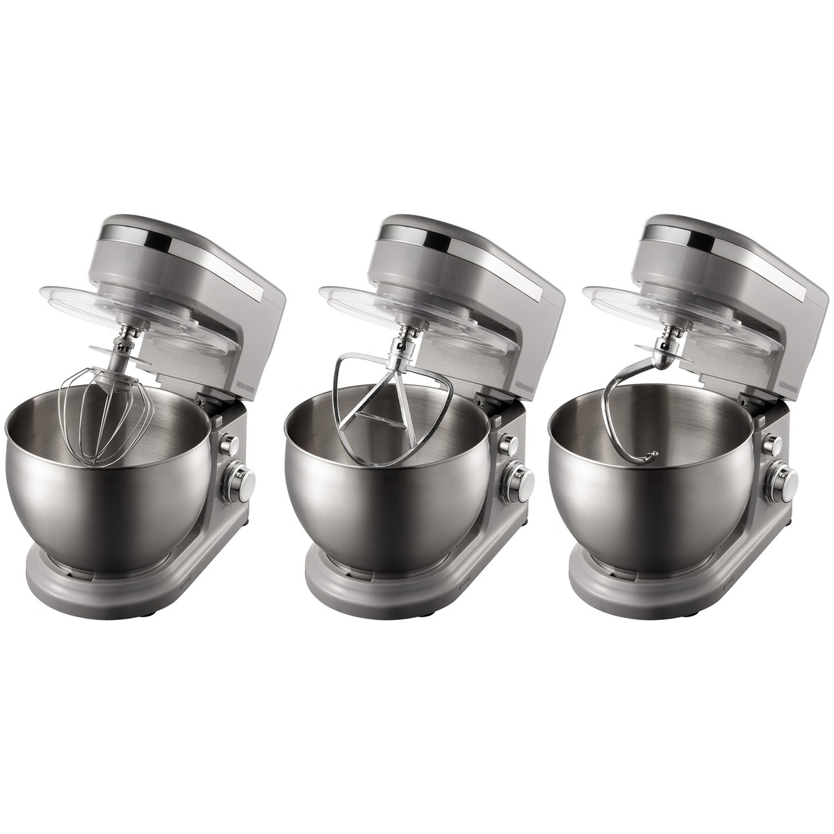 Миксер планетарный Redmond RFM-5382 (Цвет: Silver)