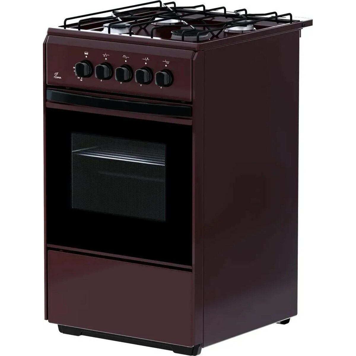 Плита газовая Flama RG 24019 B (Цвет: Brown)