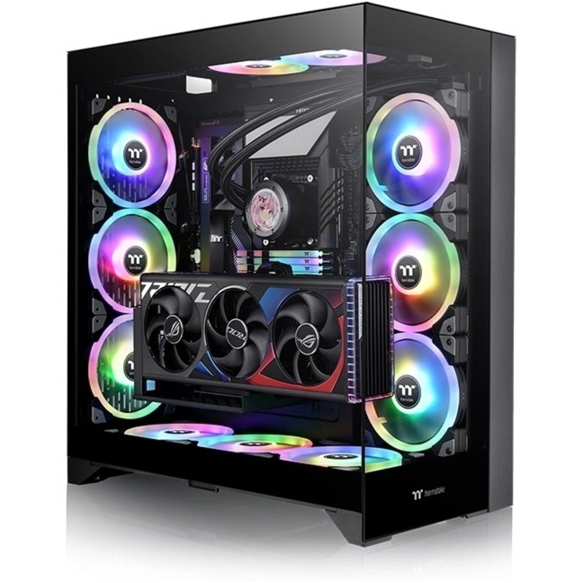 Корпус Thermaltake CTE E660MX, черный