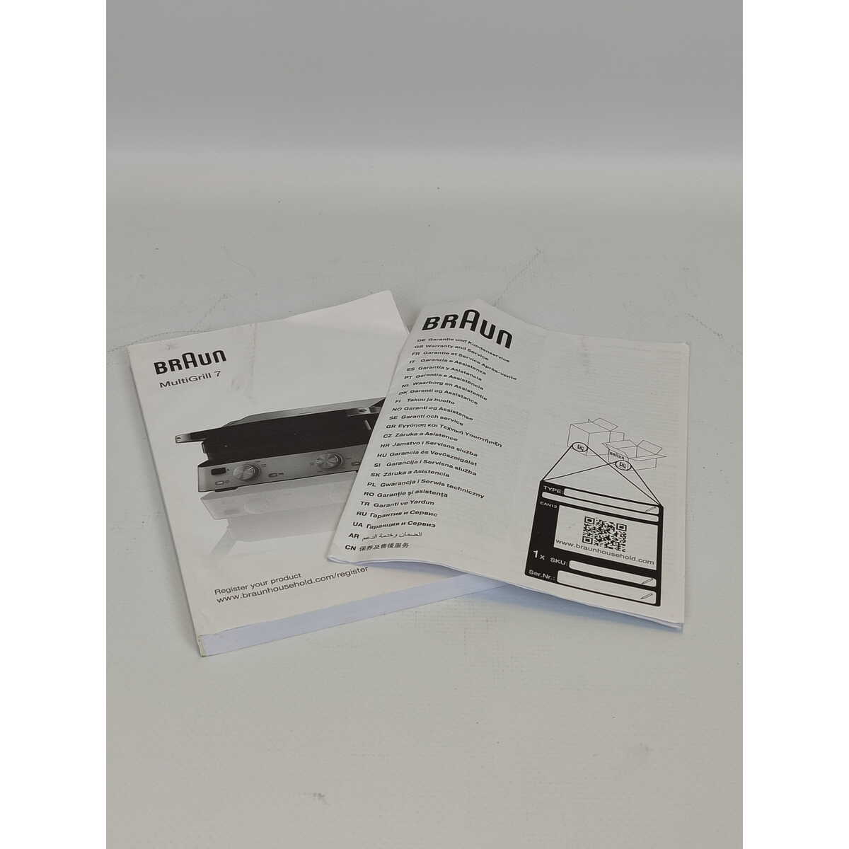 Электрогриль Braun CG7010 (Цвет: Silver / Black)