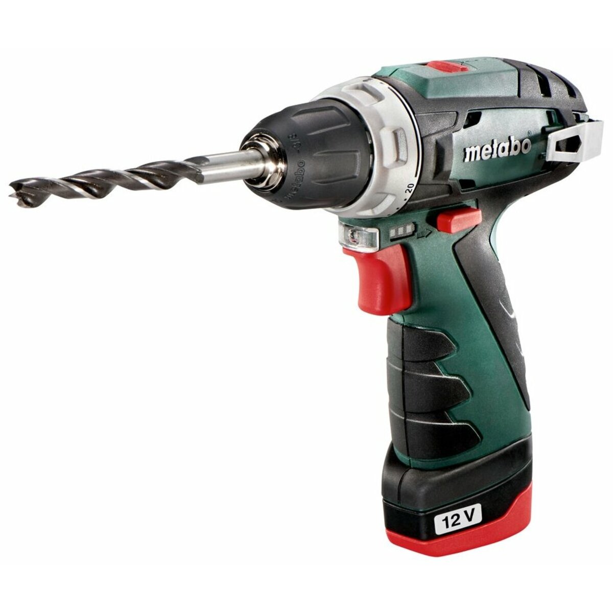 Дрель-шуруповерт Metabo PowerMaxx BS Basic (Цвет: Green / Black)