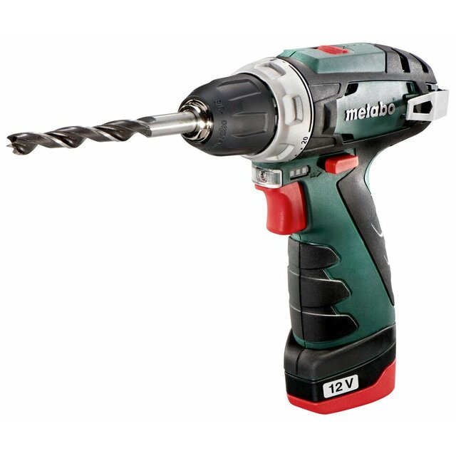 Дрель-шуруповерт Metabo PowerMaxx BS Basic (Цвет: Green / Black)