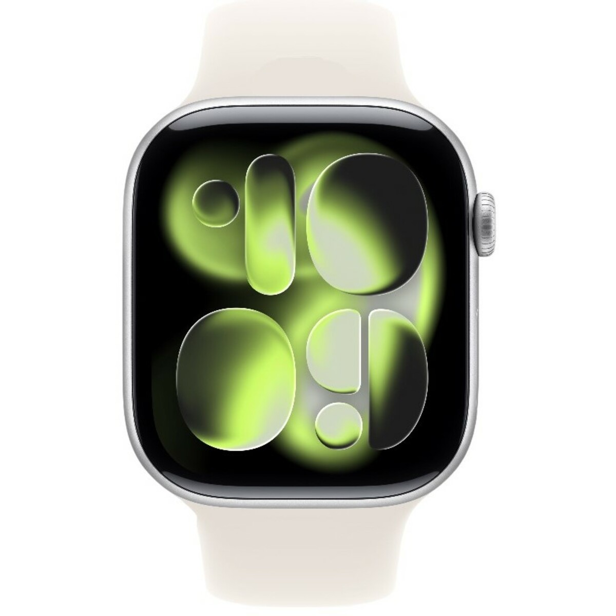 Умные часы Apple Watch Series 11 46mm Aluminum Case with Sport Band M / L (Цвет: Silver / Starlight)