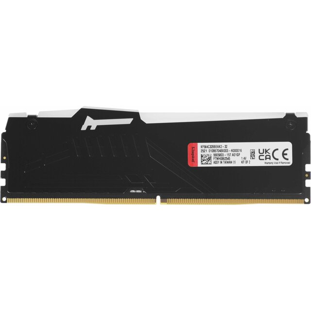 Память DDR5 2x16GB 6400MHz Kingston KF564C32BBEAK2-32 Память DDR5 2x16GB 6400MHz Kingston KF564C32BBEAK2-32