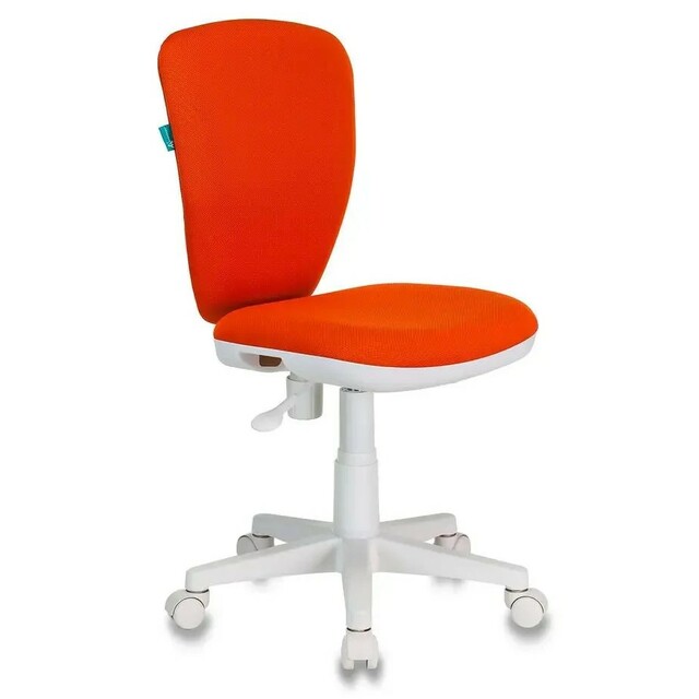 Кресло детское Бюрократ KD-W10 (Цвет: Orange / White)