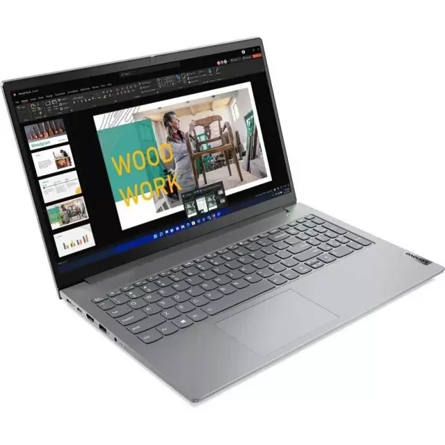 Ноутбук Lenovo Thinkbook 15 G4 IAP Core i7 1255U 8Gb SSD512Gb NVIDIA GeForce 15.6 IPS FHD (1920x1080)/ENGKBD noOS grey WiFi BT Cam (21DJ00PNAK)