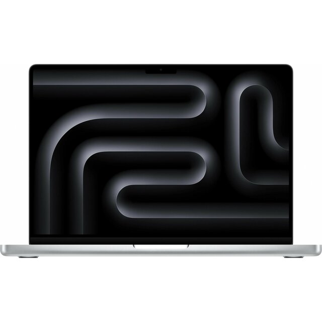 Ноутбук Apple MacBook Pro 14 (M3 / 8Gb / 512Gb / GPU 10-core / Silver / Русская Гравировка) (MR7J3)