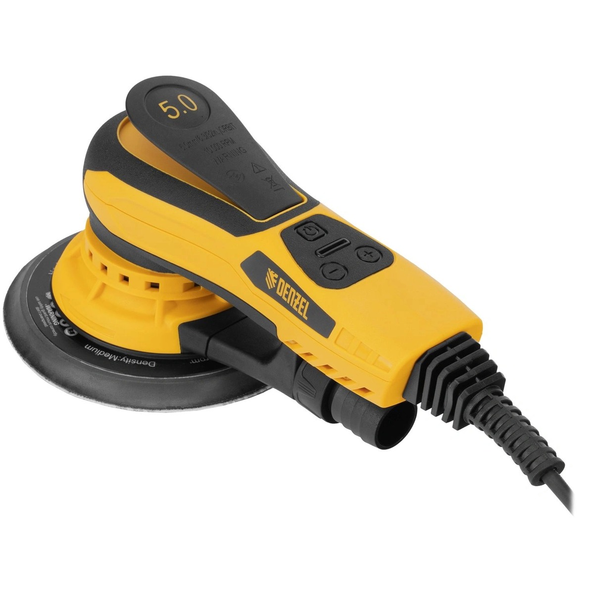 Шлифовальная орбитальная машина Denzel OS-150-BL (Цвет: Orange/Black)