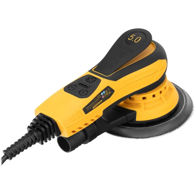 Шлифовальная орбитальная машина Denzel OS-150-BL (Цвет: Orange/Black)