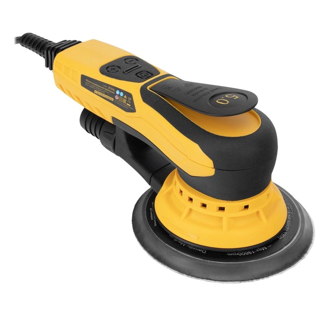 Шлифовальная орбитальная машина Denzel OS-150-BL (Цвет: Orange/Black)