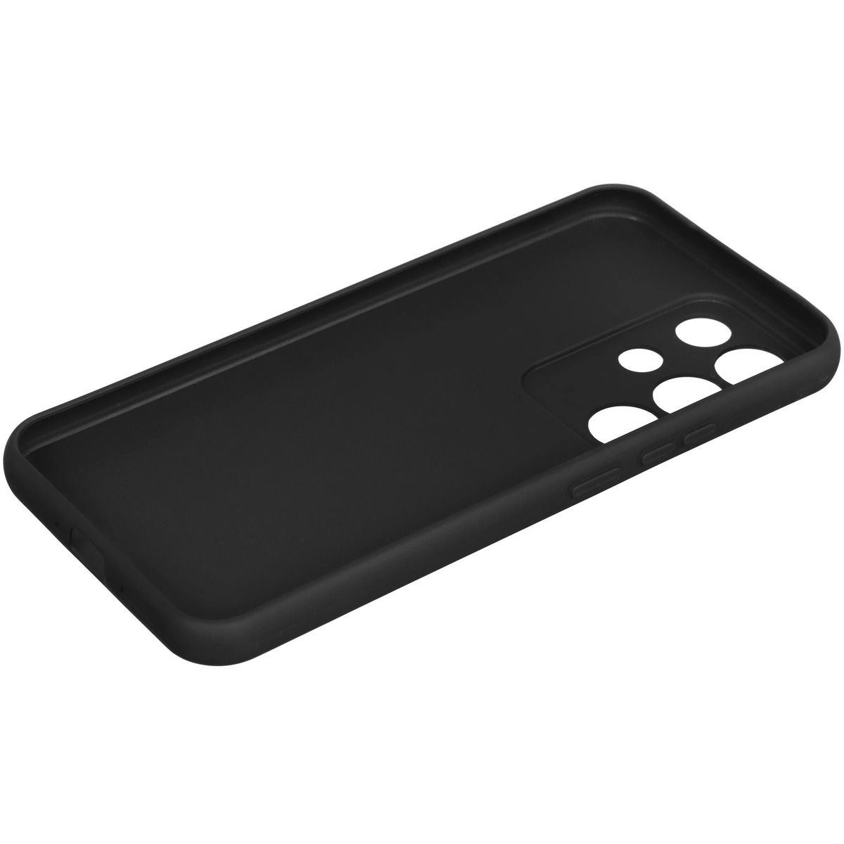 Чехол-накладка Borasco Silicone Case для смартфона Realme C85 Pro (Цвет: Black)