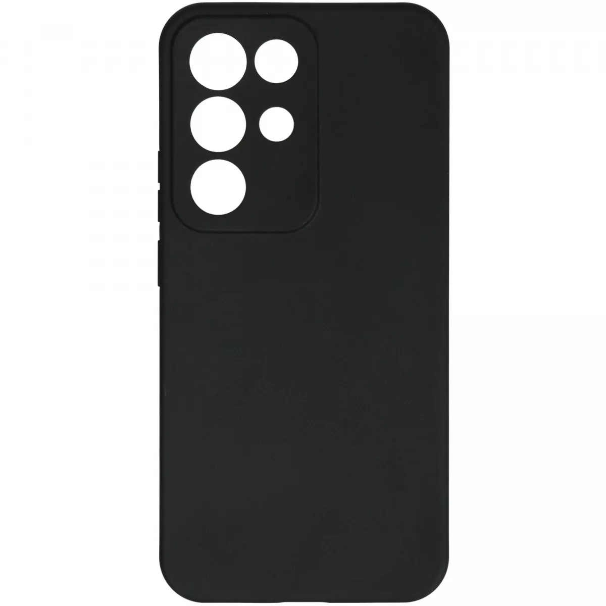 Чехол-накладка Borasco Silicone Case для смартфона Realme C85 Pro (Цвет: Black)