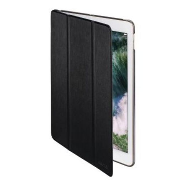 Чехол Hama Fold Clear для Apple iPad 9.7 (2017 / 2018) (Цвет: Black)