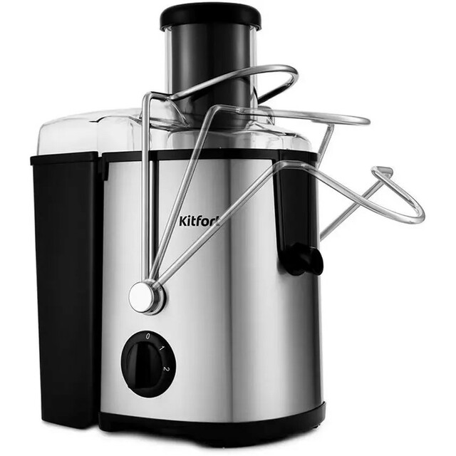Соковыжималка Kitfort KT-1116 (Цвет: Steel)