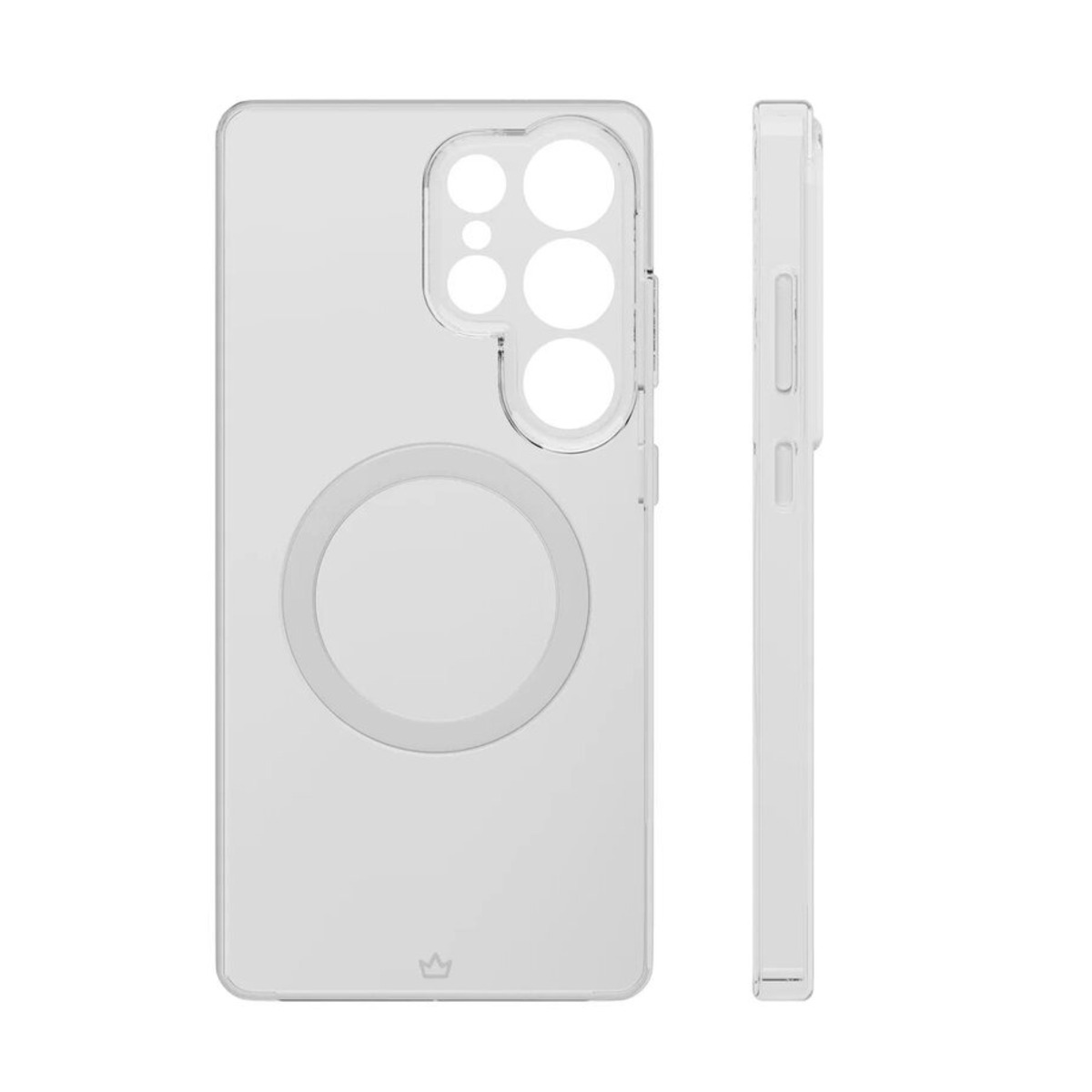 Чехол-накладка VLP Puro Case with MagSafe для смартфона Samsung Galaxy S25 Ultra (Цвет: Transparent)