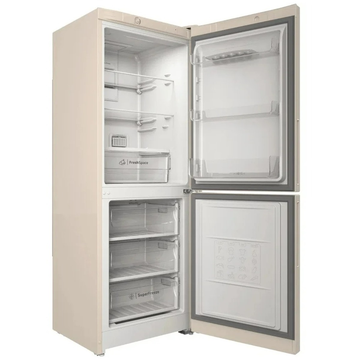 Холодильник Indesit ITR 4160 E (Цвет: Beige)