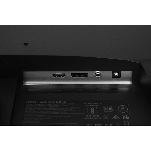 Монитор MSI 24" Mag MAG 244F, черный