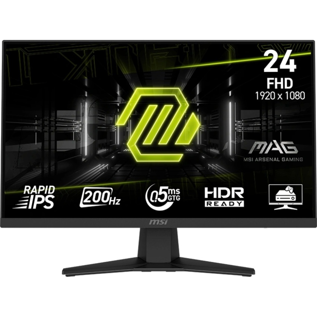 Монитор MSI 24" Mag MAG 244F, черный
