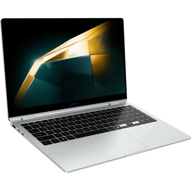 Ноутбук Samsung Galaxy Book 4 360 NP754 (Core 5 120U 1.4Ghz/16Gb LPDDR4x/SSD256Gb/Intel Graphics/15.6 /Windows 11 Pro/silver) (NP754QGK-KS3US)