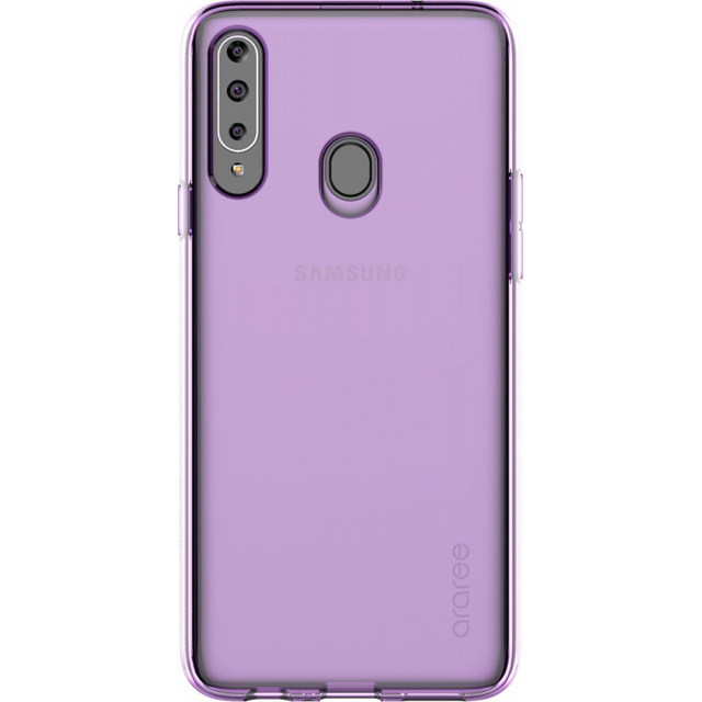 Чехол-накладка Araree A cover для смартфона Samsung Galaxy A20s (Цвет: Violet)