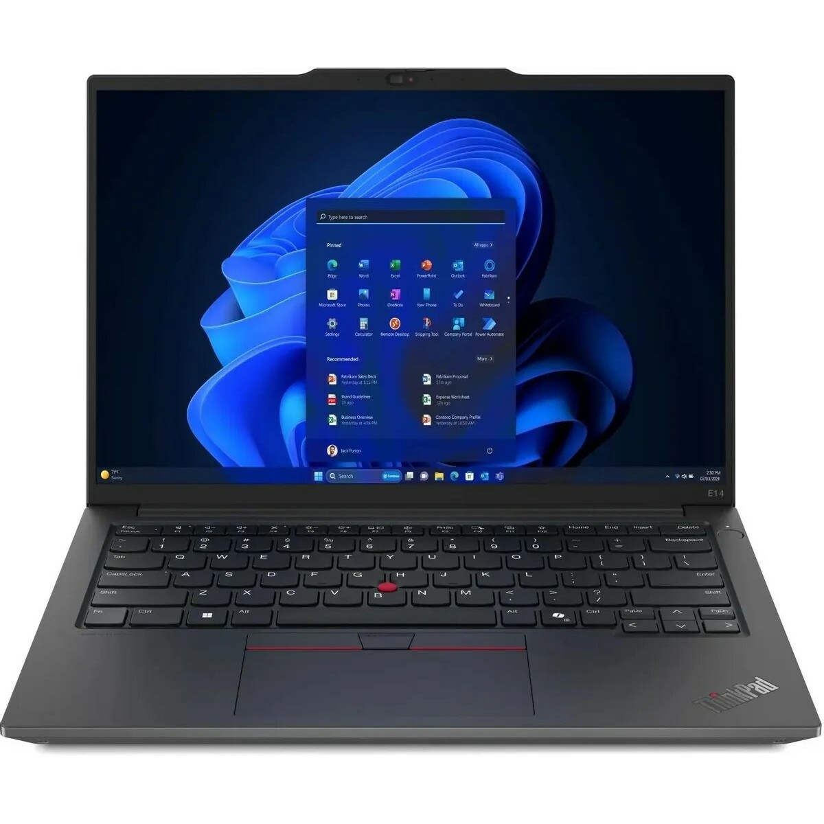 Ноутбук Lenovo ThinkPad E14 G6 (Ryzen 7 7735HS 3.2Ghz/16Gb DDR5/SSD512Gb/AMD Radeon 680M/14