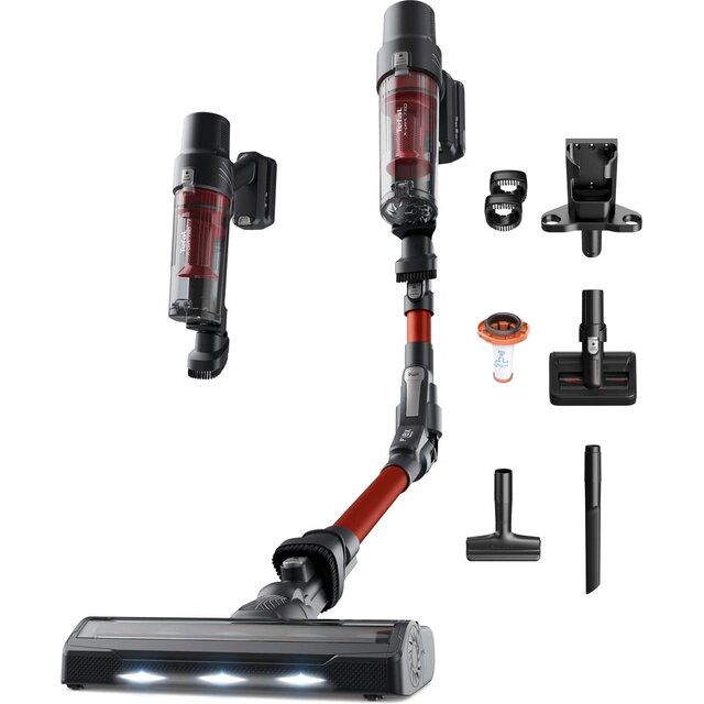 Пылесос вертикальный Tefal TY6A83WO (Цвет: Black / Gray) Пылесос вертикальный Tefal TY6A83WO (Цвет: Black / Gray)