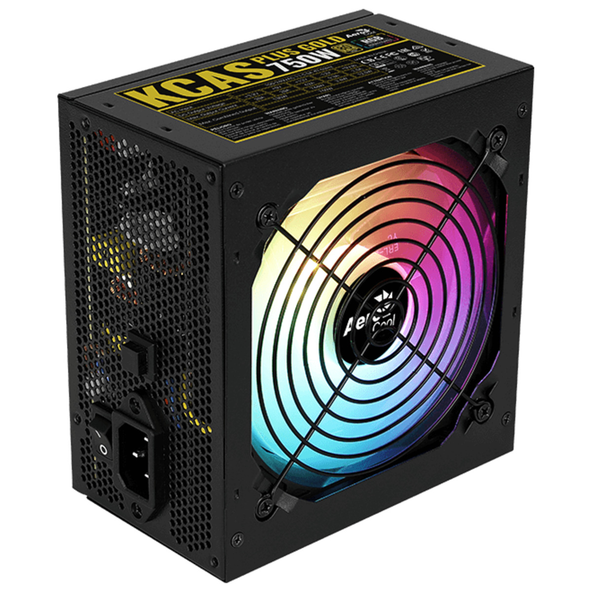 Блок питания Aerocool ATX 750W KCAS PLUS GOLD