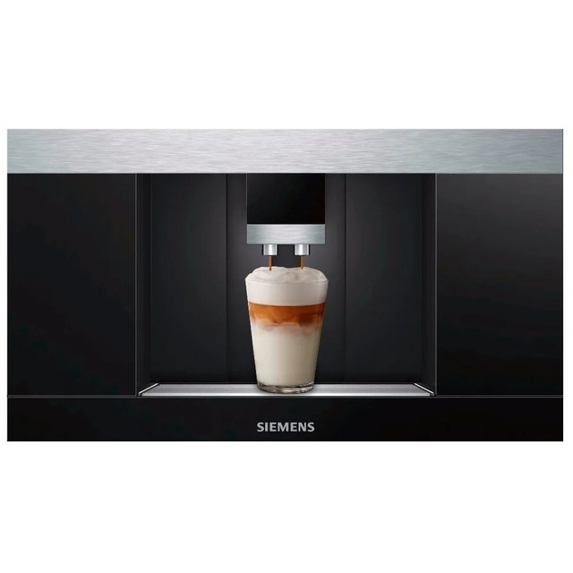 Встраиваемая кофемашина Siemens CT636LES1 (Цвет: Black)