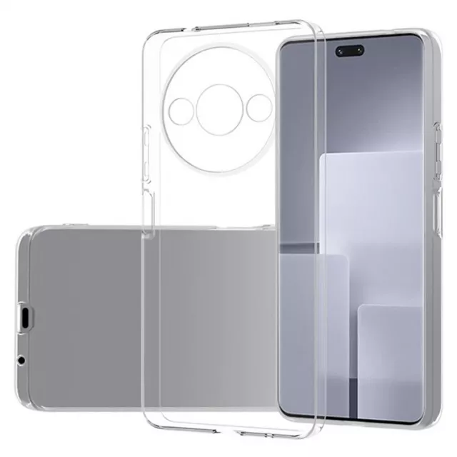 Чехол-накладка Borasco Silicone Case для смартфона Xiaomi Redmi A3 (Цвет: Clear)