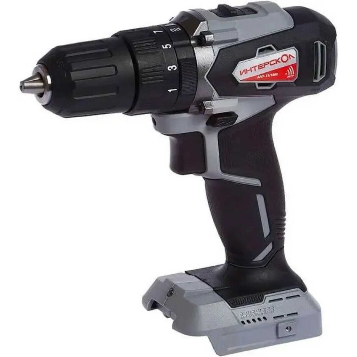 Дрель-шуруповерт Интерскол ДАУ-13/18ВК (Цвет: Gray)