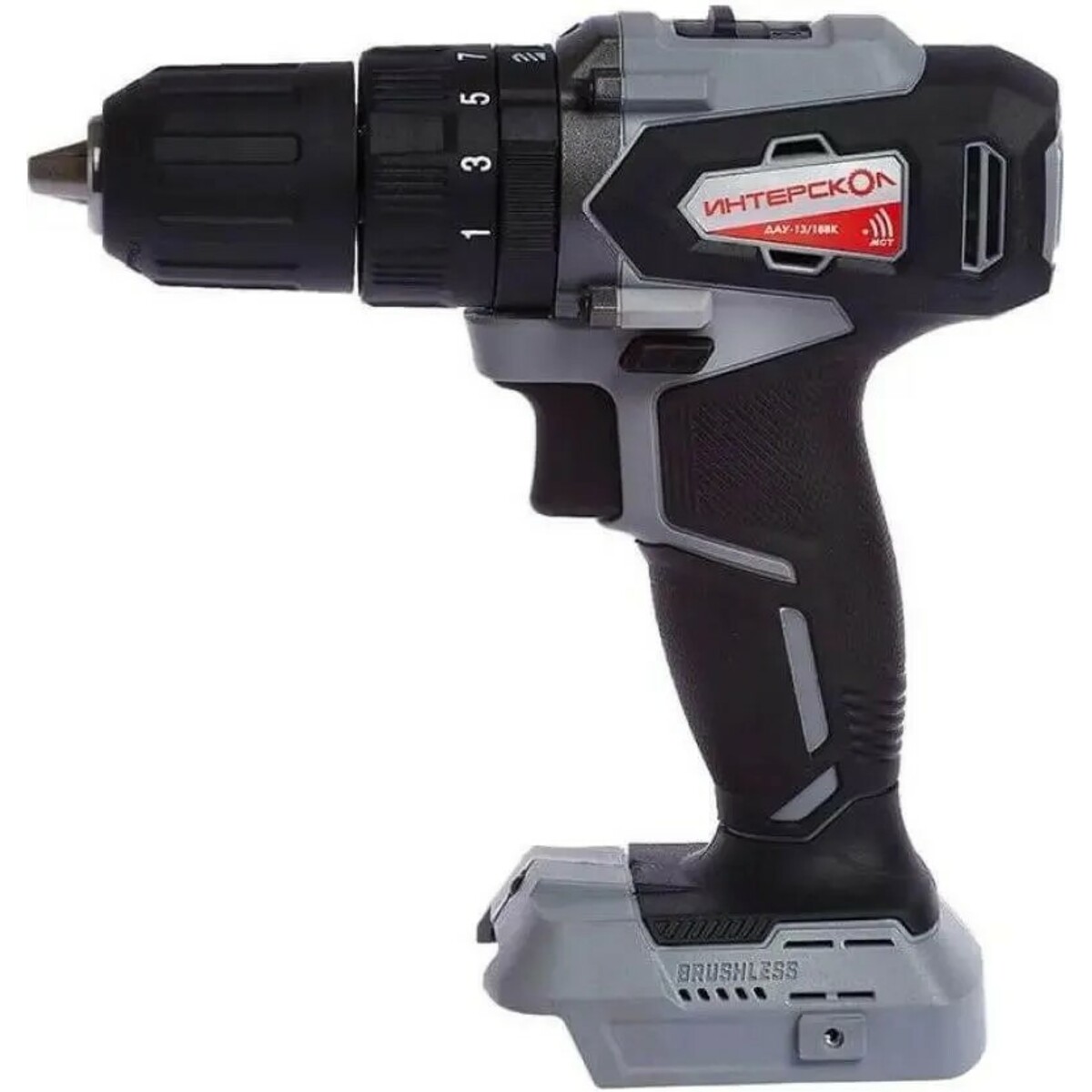 Дрель-шуруповерт Интерскол ДАУ-13/18ВК (Цвет: Gray)