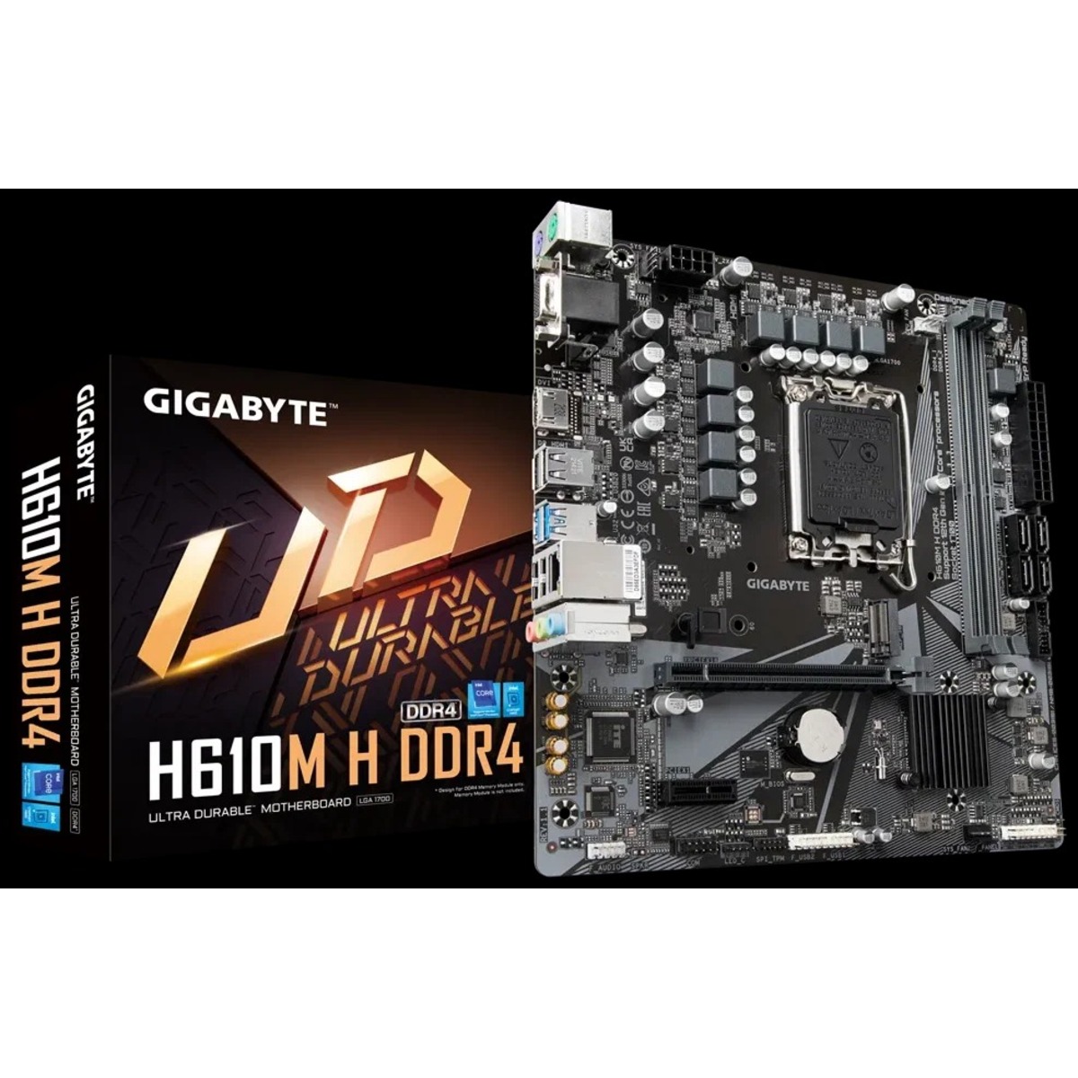 Материнская плата GIGABYTE H610M H DDR4 (rev. 1.1 / 1.3)