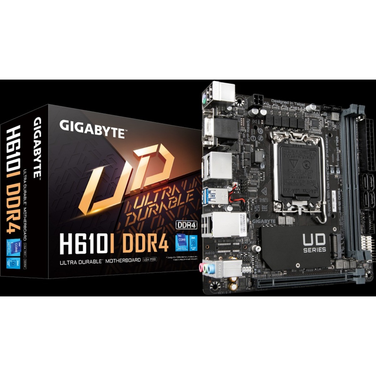 Материнская плата GIGABYTE H610I