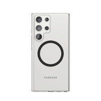 Чехол-накладка VLP Puro Case with MagSafe для смартфона Samsung Galaxy S24 Ultra (Цвет: Transparent)