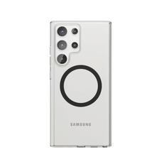 Чехол-накладка VLP Puro Case with MagSafe для смартфона Samsung Galaxy S24 Ultra (Цвет: Transparent)