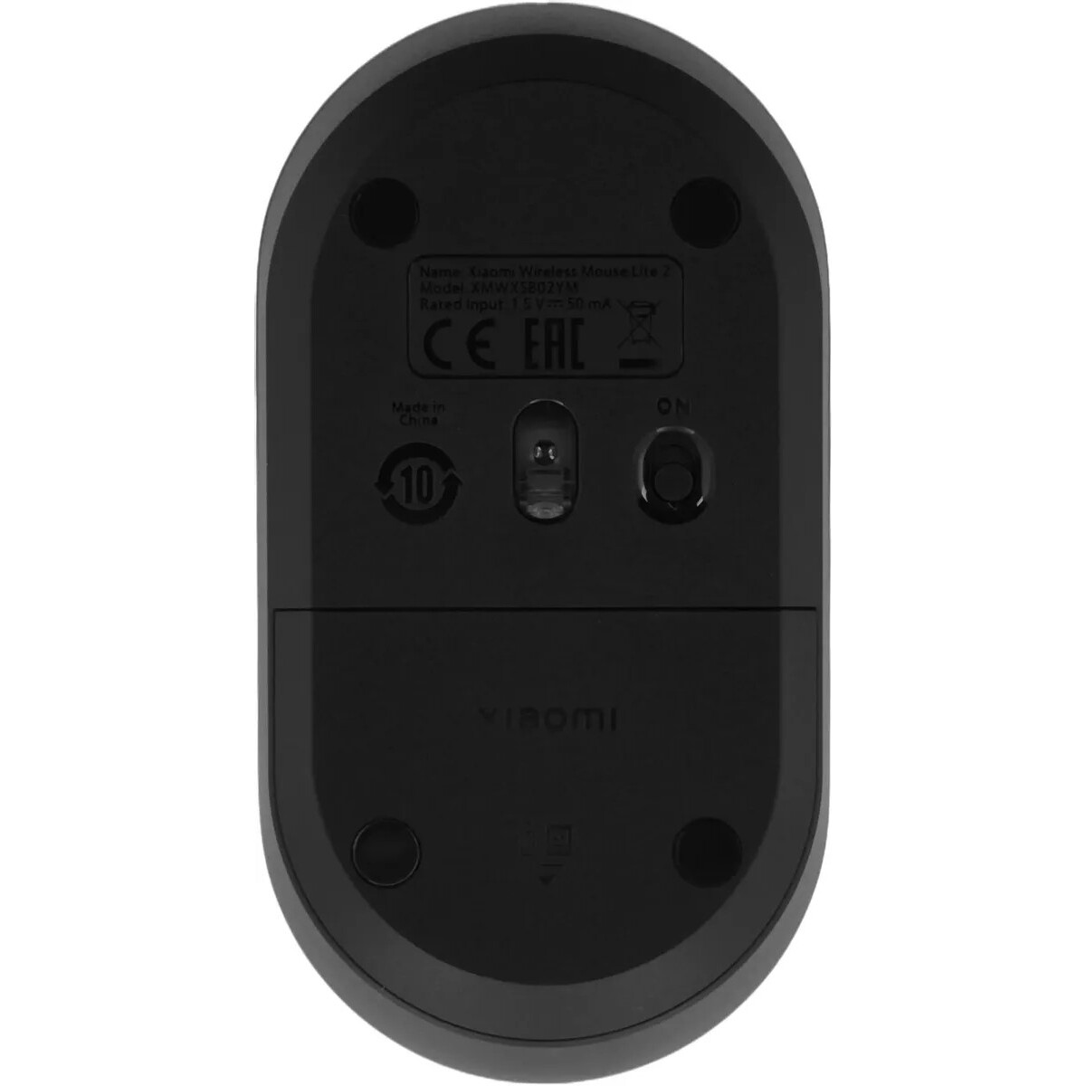 Мышь Xiaomi Wireless Mouse Lite 2, черный 