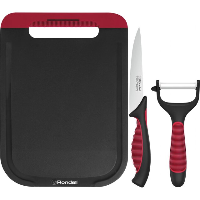 Набор кухонных ножей Rondell Arsenale RD-1892 (Цвет: Black / Red) Набор кухонных ножей Rondell Arsenale RD-1892 (Цвет: Black / Red)