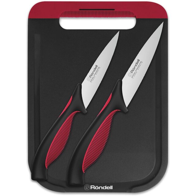 Набор кухонных ножей Rondell Arsenale RD-1975 (Цвет: Black / Red)