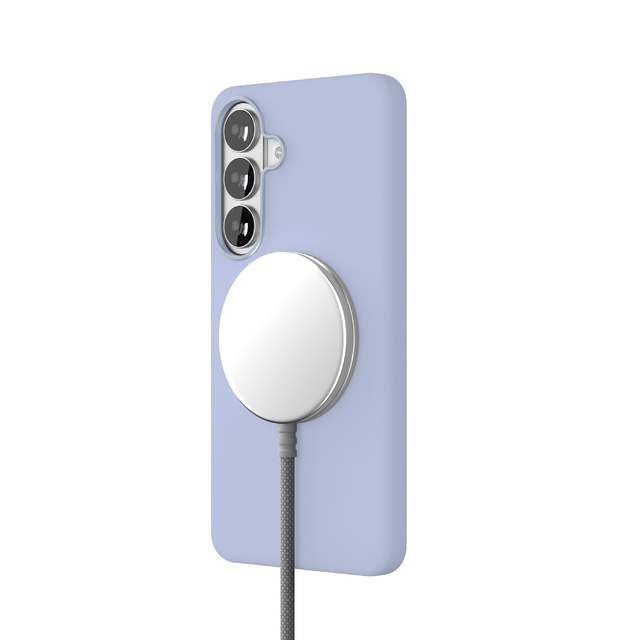 Чехол-накладка VLP Aster Pro Сase MagSafe для Samsung S26 Plus (Цвет:Light Blue) Чехол-накладка VLP Aster Pro Сase MagSafe для Samsung S26 Plus (Цвет:Light Blue)