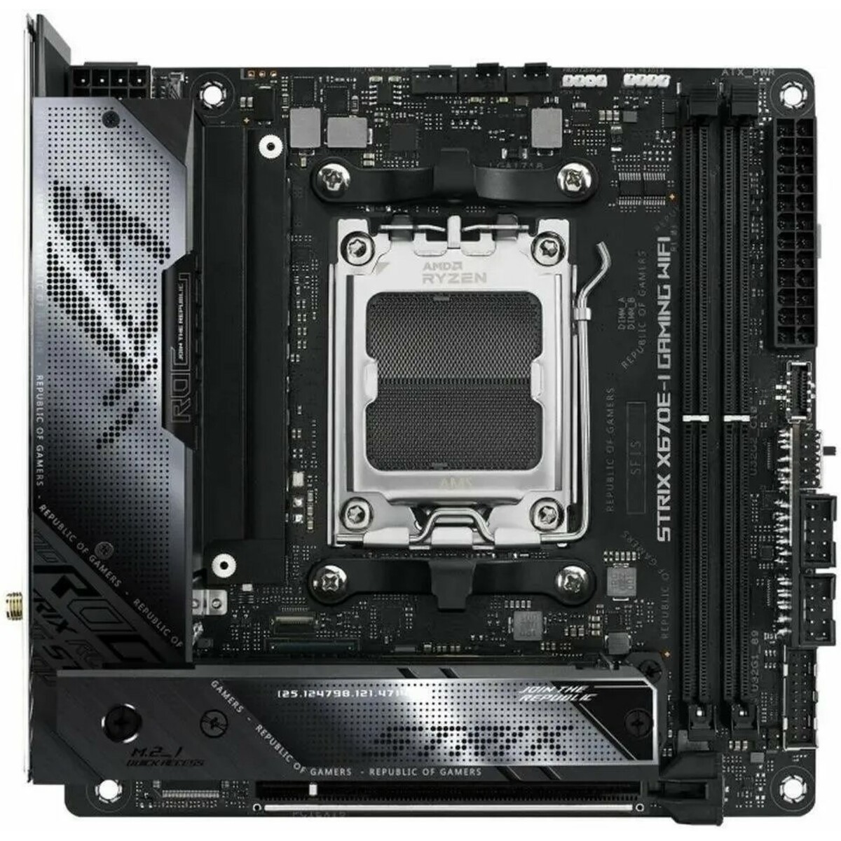 Материнская плата Asus ROG STRIX X670E-I GAMING WIFI 