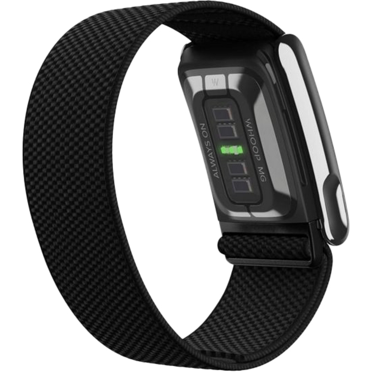 Фитнес-браслет Whoop Life MG with SuperKnit Luxe Obsidian Band, черный