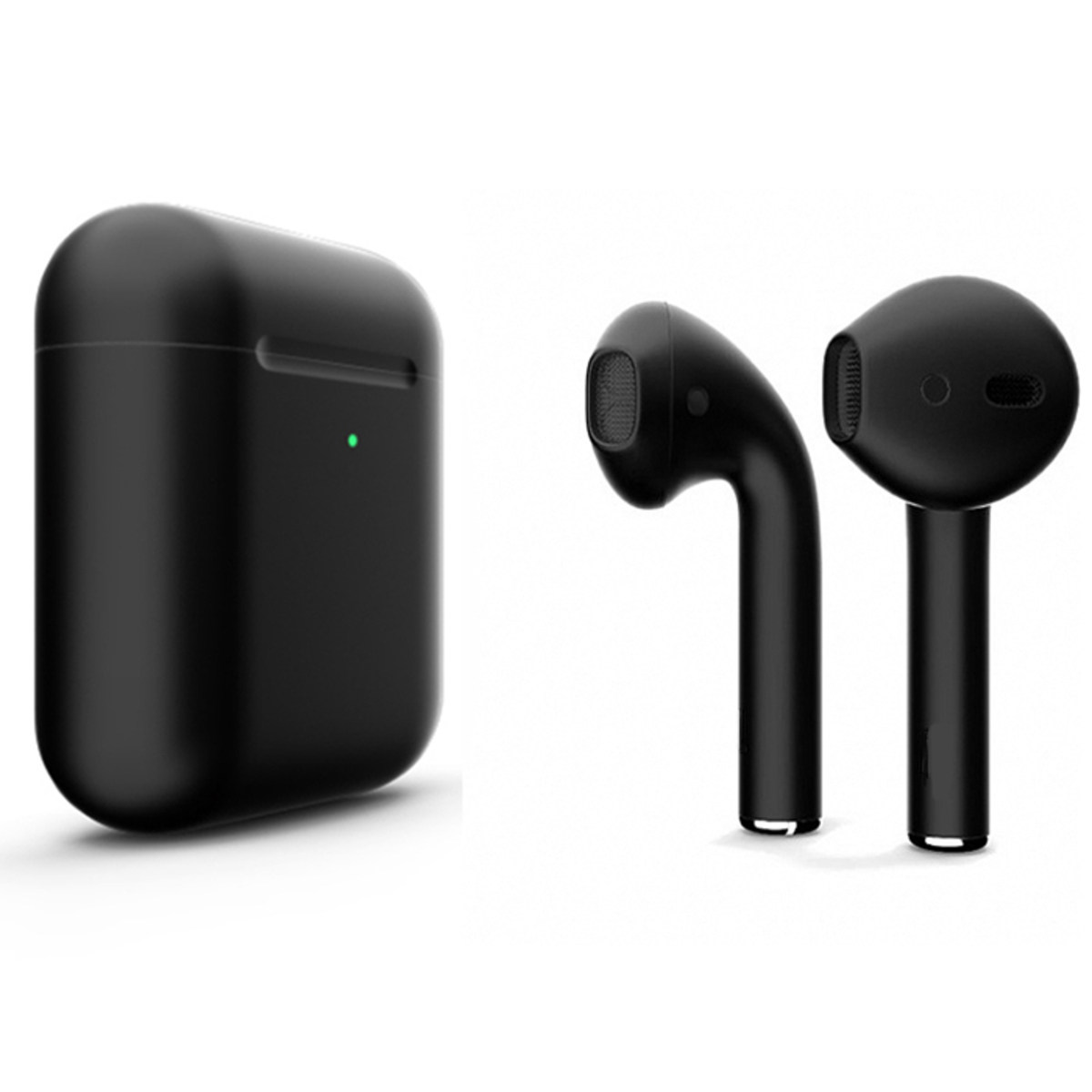 Наушники Apple AirPods 2 Color (без беспроводной зарядки чехла) (Цвет: Black Matte)