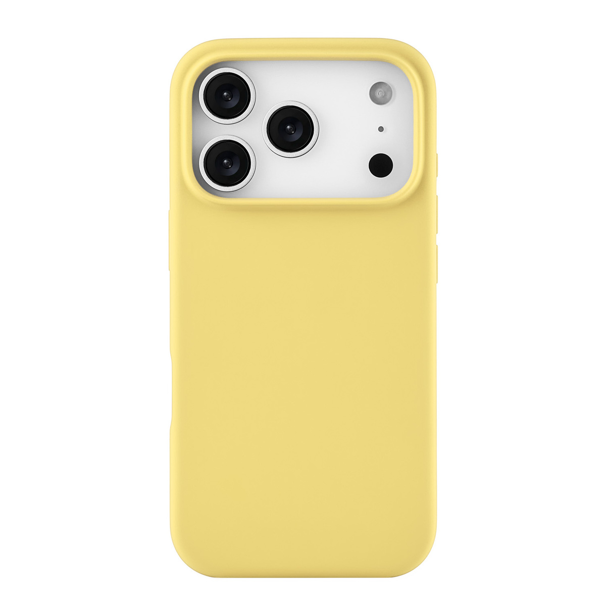 Чехол-накладка uBear Touch Mag case для смартфона Apple iPhone 17 Pro (Цвет: Light Yellow)