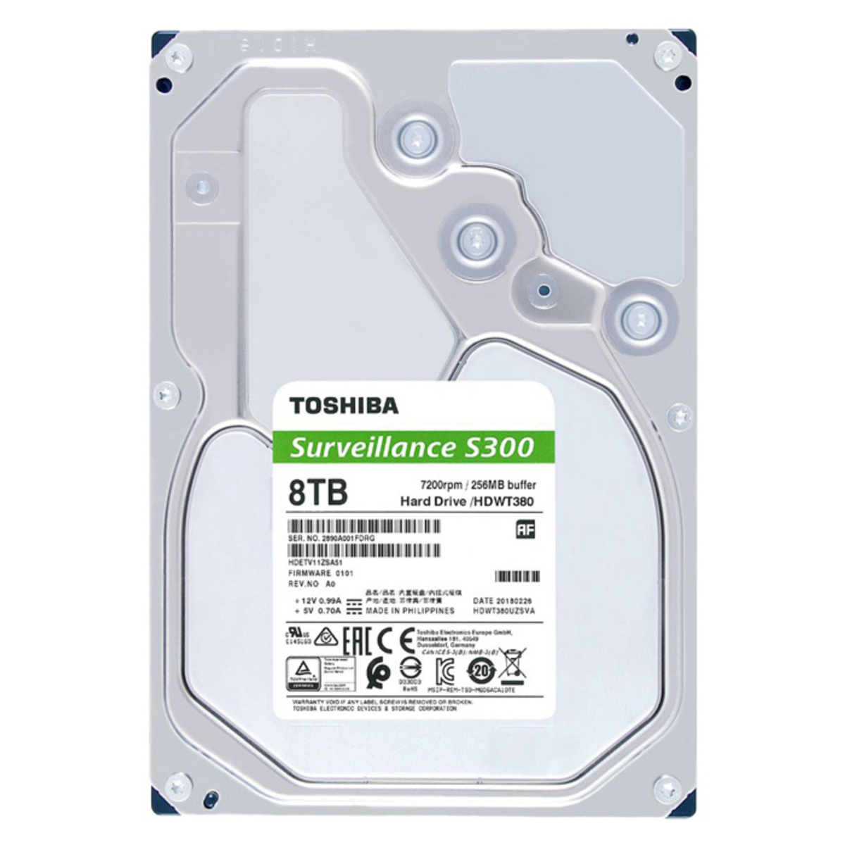 Жесткий диск Toshiba SATA-III 8Tb HDWT380UZSVA