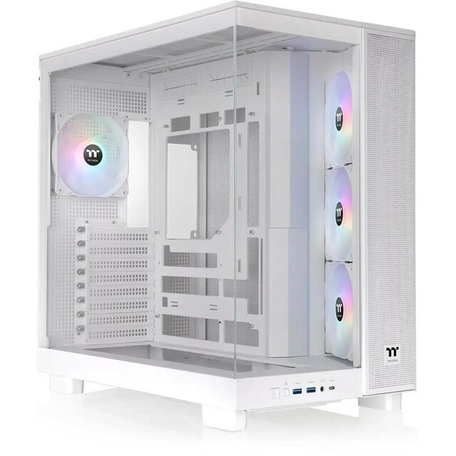 Корпус Thermaltake View 380 XL TG ARGB, белый