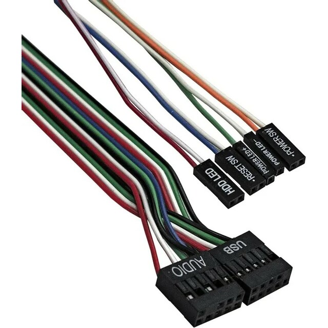 Корпус Exegate MI-208-M450, черный 