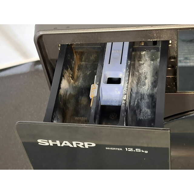 Стиральная машина Sharp ES-FP1252KJZ-S (Цвет: Dark Silver)
