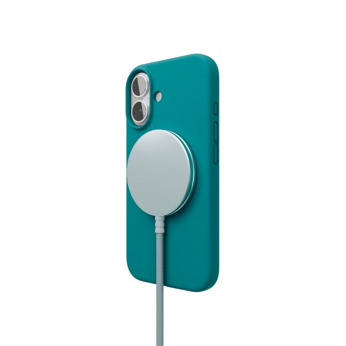 Чехол-накладка VLP Aster Case with MagSafe для смартфона Apple iPhone 16 (Цвет: Green)