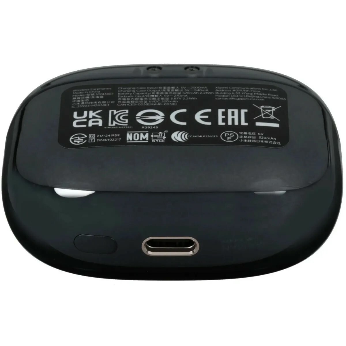 Наушники Xiaomi Buds 5 Pro WiFi-Black, черный 